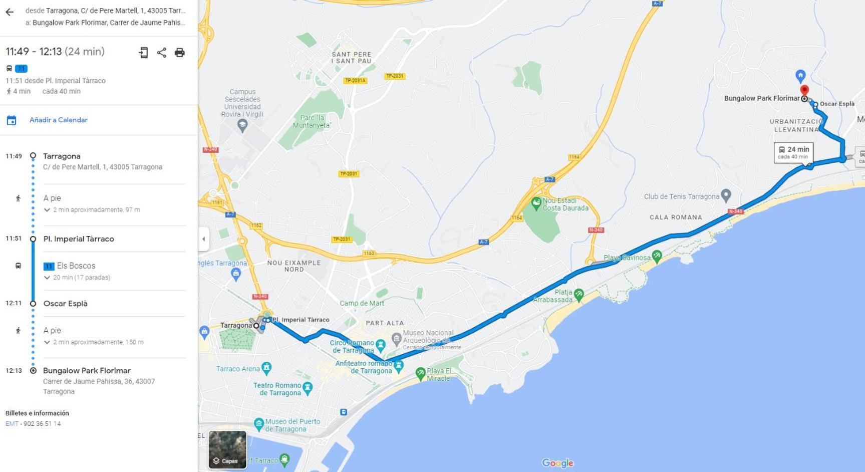 Luminoso Bungalow Con Parking Tarragona Zewnętrze zdjęcie